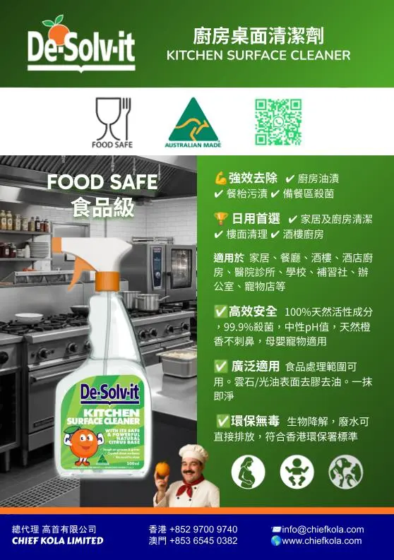 Kitchen Surface Cleaner Intro